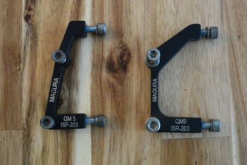 Used Magura QM5 and QM9 Adaptors bike