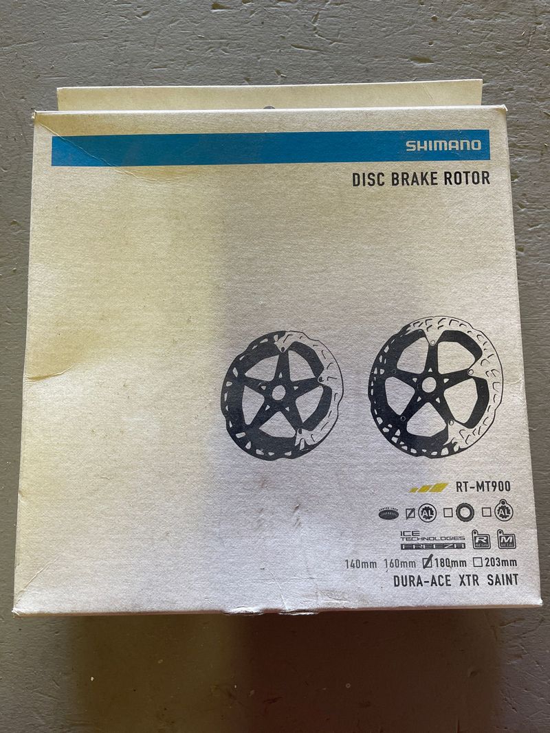 Gebrauchtes Shimano MT900 180 Centerlock 2024 Brakes
