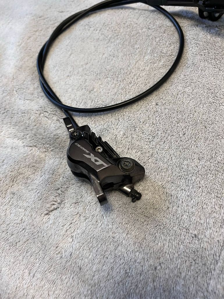 Used Shimano Deore XT Brake Set 4 Piston bike — image 2 of 9