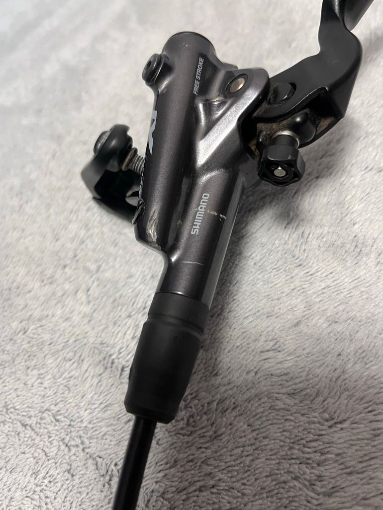 Used Shimano Deore XT Brake Set 4 Piston bike — image 8 of 9
