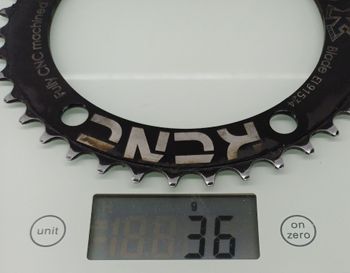 Used Kcnc Blade EI91534 39T 130 BCD bike — image 3 of 3