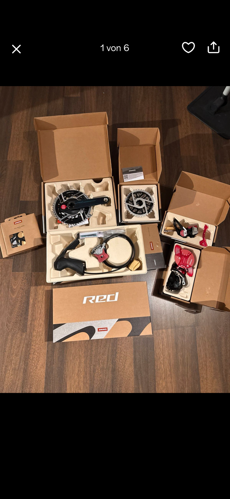 Used Sram Red AXS Powermeter Gruppe bike — image 1 of 8