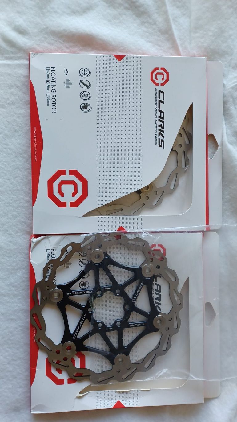 Used clarks CFR 180 mm Floating Rotor 2024 bike — image 1 of 2