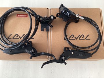 Used Sram Level Silver Stealth 4 Pisten Brakeset NEW Brakes