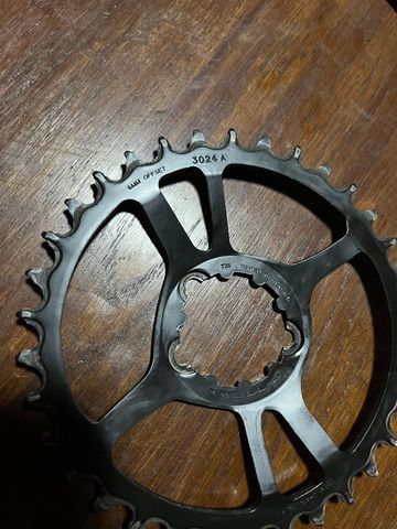 Sram Eagle X-SYNC 2 Direct Mount Chainring 6mm Offset 34T bike usato — immagine 5 di 5