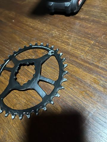 Sram Eagle X-SYNC 2 Direct Mount Chainring 6mm Offset 34T bike usato — immagine 3 di 5