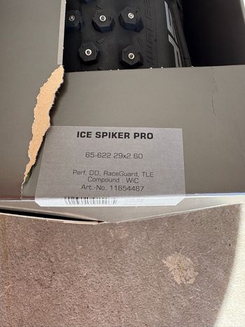 Used Schwalbe Ice Spiker Pro 29 x 2.6 2025 bike — image 2 of 2