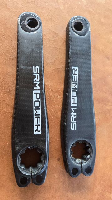 Gebrauchtes SRM Origin Look Carbon Crank Arms 170-172.5-175mm 2023 Drivetrain & Pedals