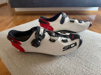 Sidi, Wire 2 carbon bianco / nero / rosso