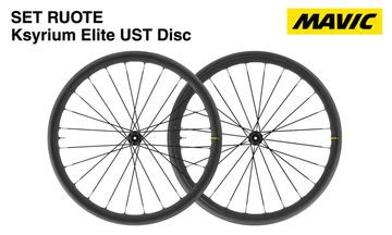 Mavic Ksyrium Elite UST Disc Tubeless Wheels usato