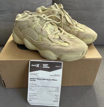 Adidas, Yeezy 500 Super Moon Yellow