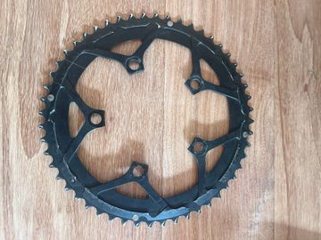 Rotor Q-Ring Aero 110 5-Arm 50T Drivetrain & Pedals usato