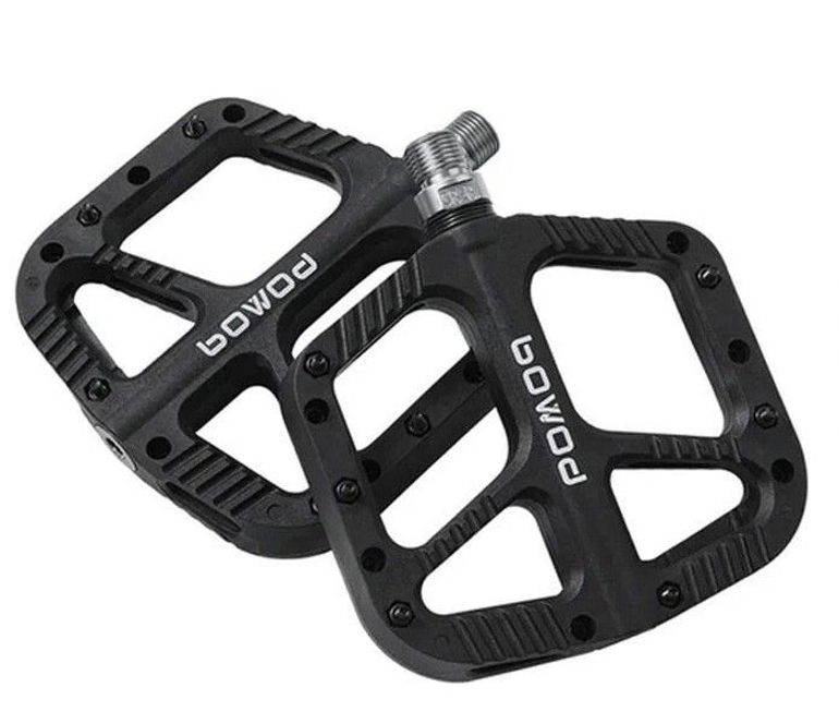 Used BOWOD Pedali Flat MTB Nylon Antiscivolo Cuscinetto Sigillato bike — image 1 of 2