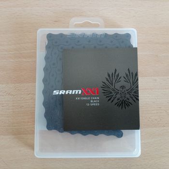 Sram, XX1 Eagle 12-speed Chain Hollow Pin Black