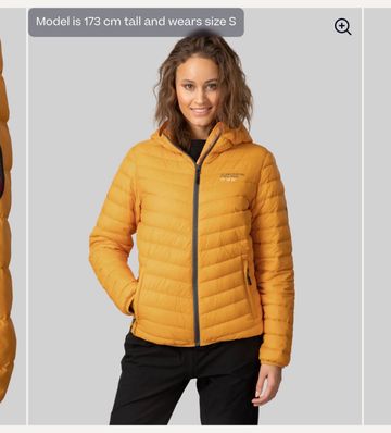 Brugt Scandinavian Explorer Daunenjacke Gelb Gr. L Unisex 2019 Outdoor Clothing