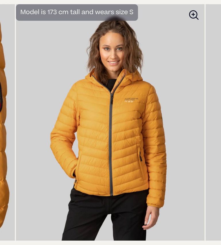 Used Scandinavian Explorer Daunenjacke Gelb Gr. L Unisex 2019 bike — image 1 of 11
