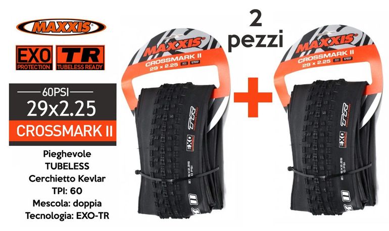 Used Maxxis Crossmark II EXO 29" Tubeless Ready bike — image 1 of 2