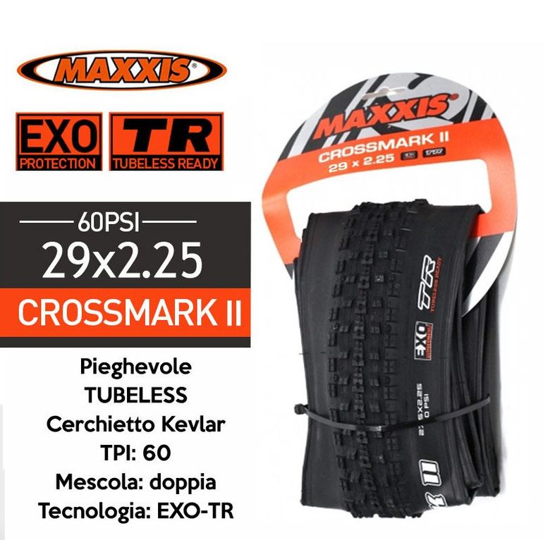 Used Maxxis Crossmark II EXO 29" Tubeless Ready bike — image 2 of 2