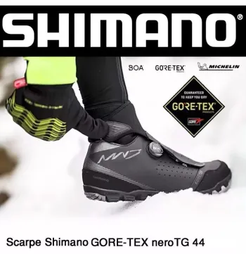 Used Shimano scarpe mtb invernali GORETEX BOA MICHELIN TAGLIA 44 bike — image 1 of 3