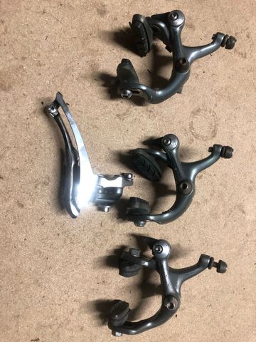 Gebrauchtes Shimano 600 600 Crankset Brakes