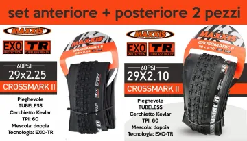 Maxxis CROSSMARK II Tyres & Tubes d'occasion