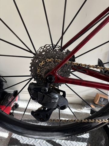 Used Shimano Deore XT Di2 Wireless 12sp Rear Derailleur 2025 bike — image 3 of 8