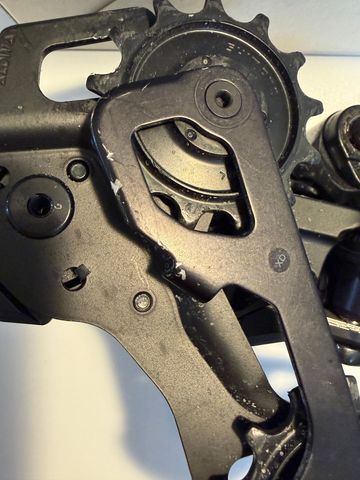 Used Shimano Deore XT Di2 Wireless 12sp Rear Derailleur 2025 bike — image 6 of 8