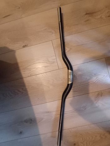 Used Renthal FatBar Carbon Handlebar 35mm Clamp 30mm Rise 800mm Width bike — image 2 of 4
