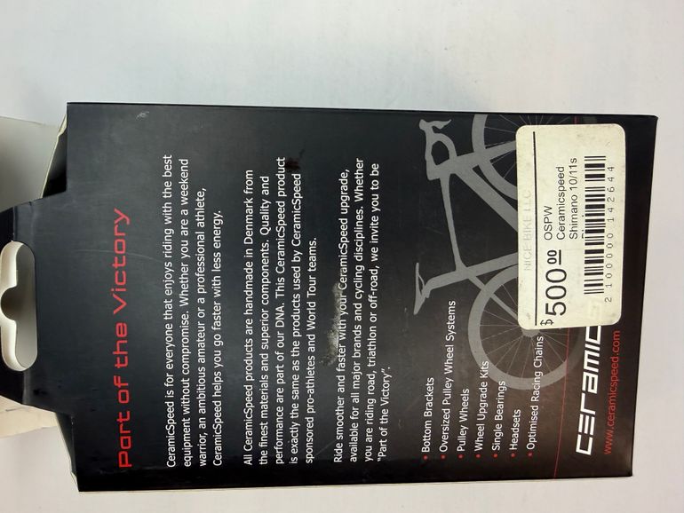 Used Ceramicspeed OSPW Shimano 10/11s 2019 bike — image 6 of 6