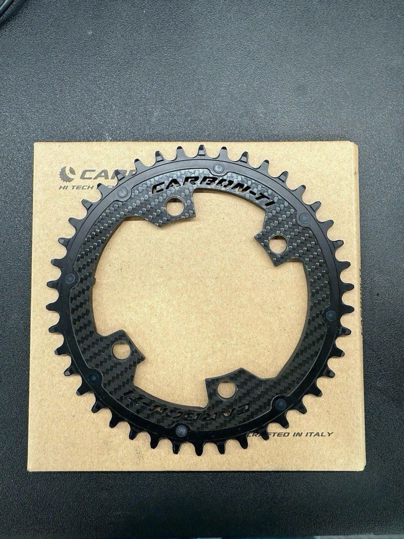 Použité Carbon-Ti x-single carbon 42x107 2025 Drivetrain & Pedals