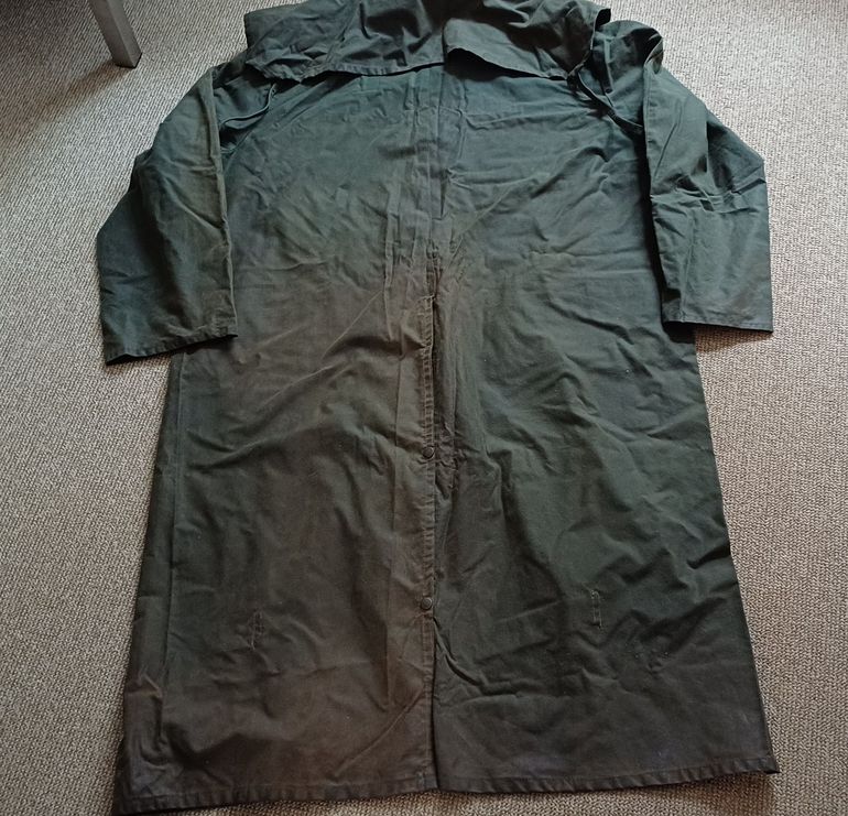 Used Elveden Manteau cache poussière cowboy long équitation randonnée bike — image 1 of 14