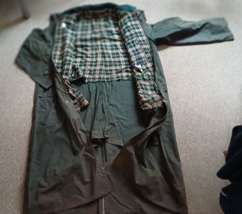 Used Elveden Manteau cache poussière cowboy long équitation randonnée bike — image 10 of 14