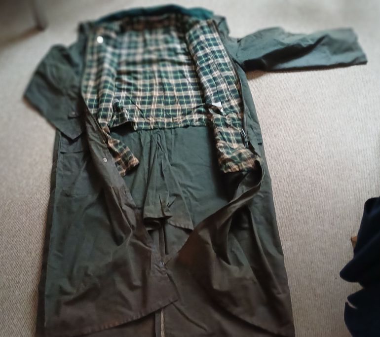 Used Elveden Manteau cache poussière cowboy long équitation randonnée bike — image 10 of 14