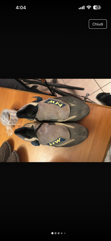 Used Northwave nortwave shimano 2006 Cycling Shoes