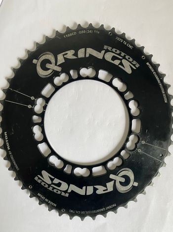 Used Rotor Qrings 110BCD Q50(34) 11s 2020 Drivetrain & Pedals