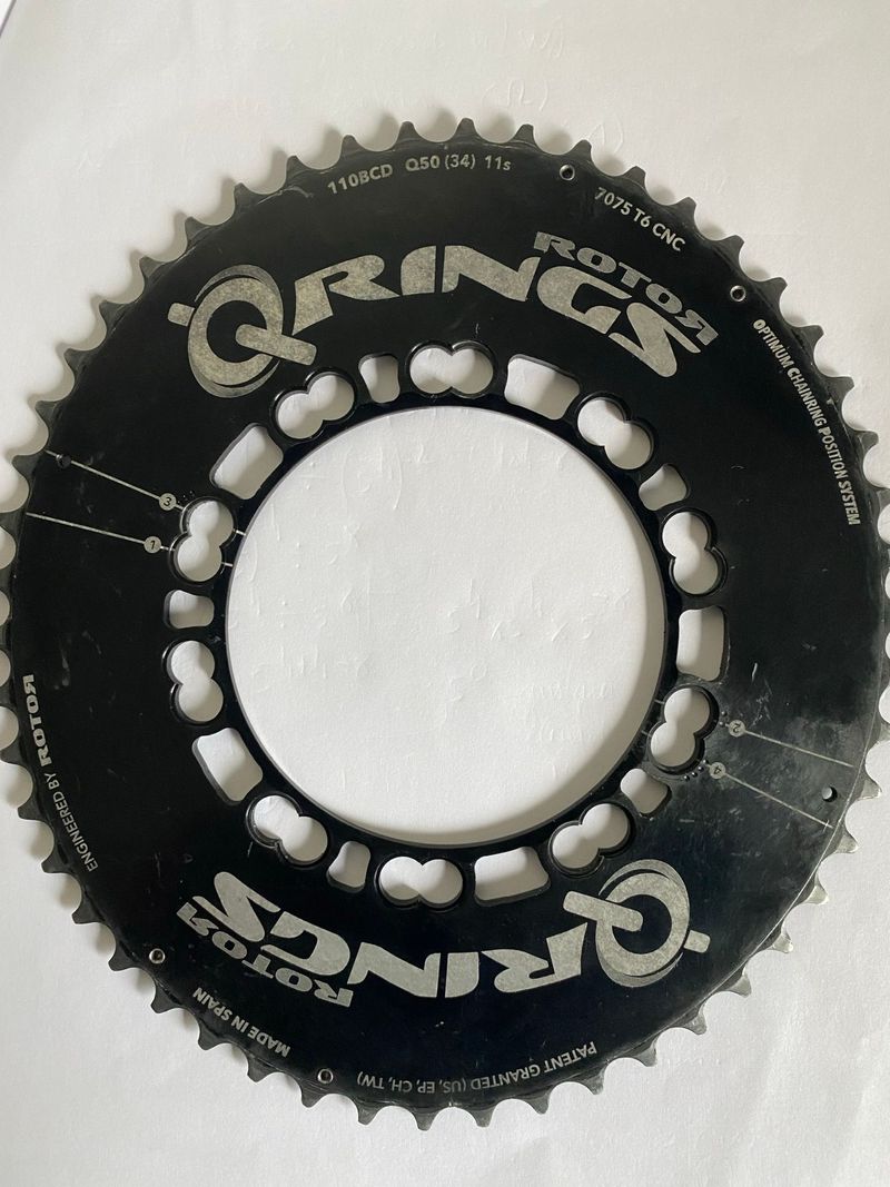 Použité Rotor Qrings 110BCD Q50(34) 11s 2020 Drivetrain & Pedals