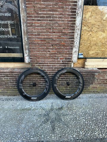 Used Zipp 808 Firecrest Carbon Clincher Wheels