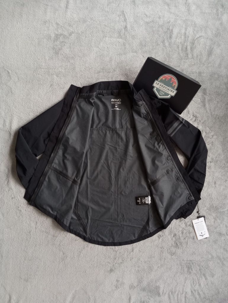 Used AGU Prime Rain Waterproof Jacket Size M Women bike — image 6 of 7