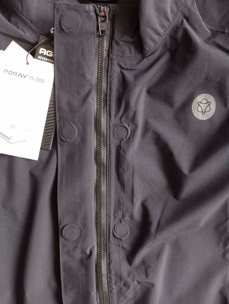 Used AGU Prime Rain Waterproof Jacket Size M Women bike — image 3 of 7