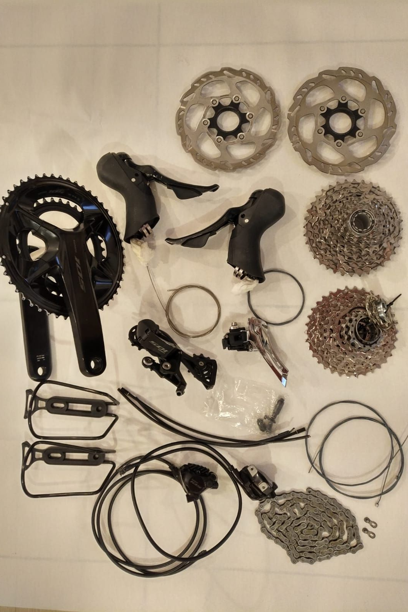 Used Shimano 105 R7100 2x12 165mm 50/34 11-36 2023 Groupset