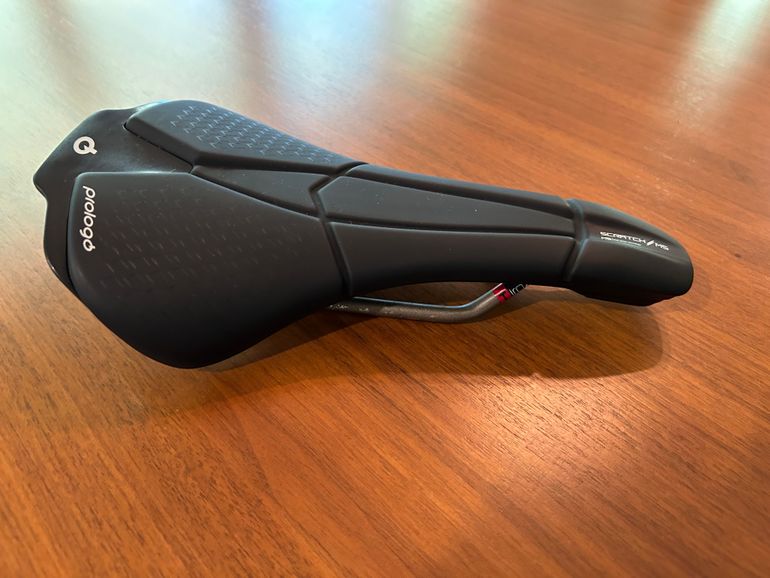 Used Prologo Scratch M5 Saddle 140mm Tirox Rails 2025 bike — image 1 of 2