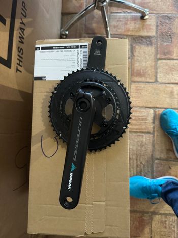 Shimano, Ultegra R8100 172.5mm Crankset left side INPEAK Power Meter
