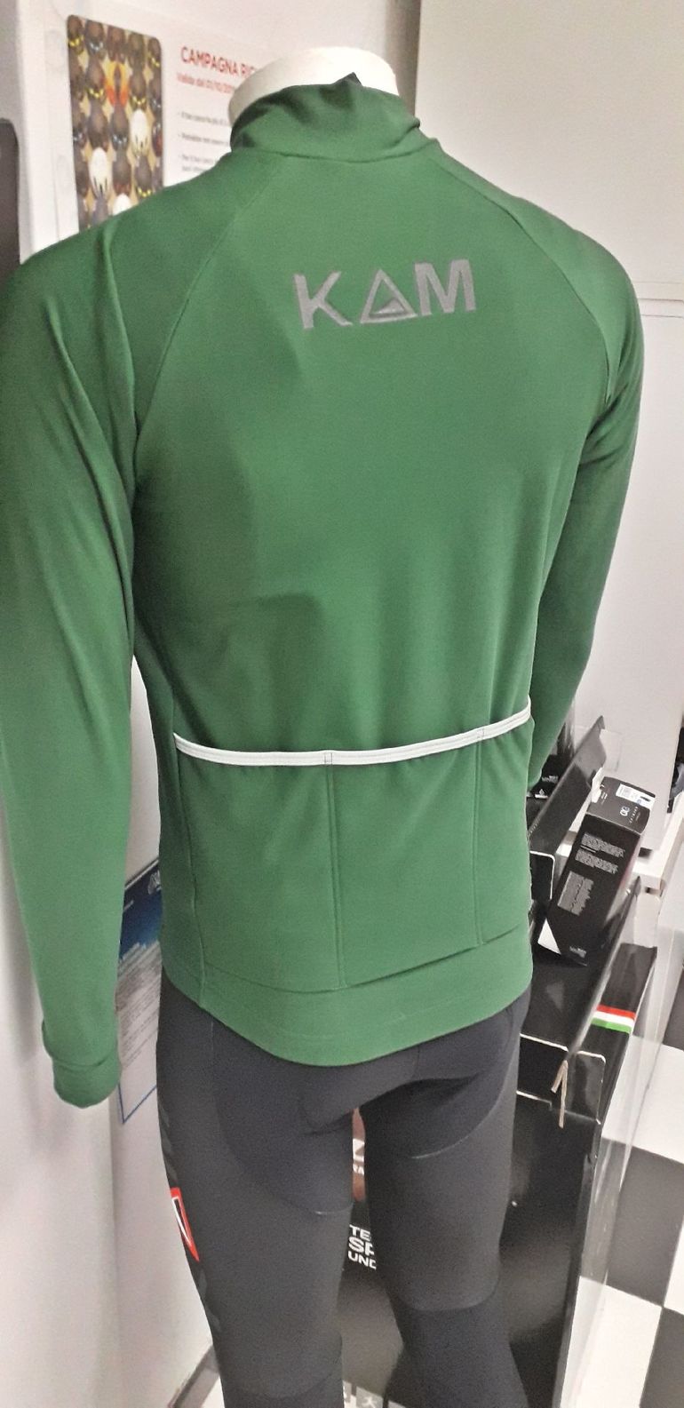 Used KM CYCLINGWEAR Maglia Ciclismo Manica Lunga bike — image 4 of 5