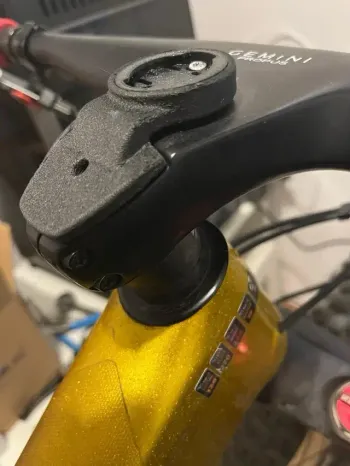 Carbon-Ti, Soporte/tapa GPS fibra carbono manillar Gemini