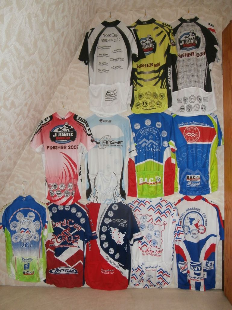 Used — Rennradtrikots NordCup-Finisher Größe M/L bike — image 2 of 2