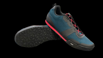 Giro Tracker Fastlace Flatpedal harbor blue/bright red 2025 Cycling Shoes d'occasion