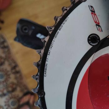 Used Vision Metron Carbon Crankset BB 386 Evo 175mm bike — image 2 of 4