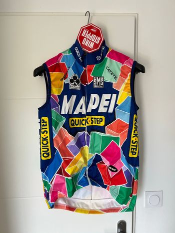 Santini, Mapei Winstopper Gilet M