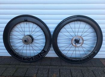 Newmen, Advanced SL R.50/R.65 Streem CL Shimano HG Carbon Wheelset