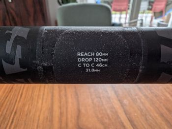 Used Easton EC70 AX Handlebar 2024 bike — image 2 of 3